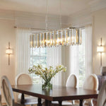 Modern Oval Crystal Ceiling Chandelier 01