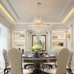 20 inch luxury crystal chandelier with 4 tier design and gold frame 02