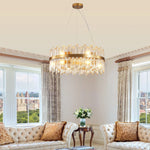 23.6 Luxury Crystal Chandelier – Modern LED