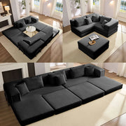 Oversized Modular Sectional Sofa Couch – 118.2