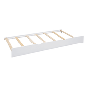Full Size Wooden House Bed with Trundle & Storage Shelves – Kids Playhouse Bed Frame with Solid Pine Structure