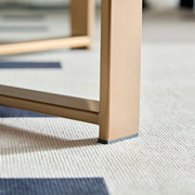 Modern Handcraft Drum Coffee Table – 31.5