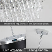 Adjustable rod system for modern ceiling light installation