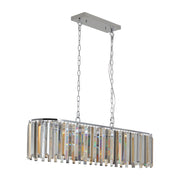 modern crystal ceiling chandelier luxury oval k9 light