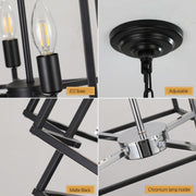 Modern Geometric Pendant Chandelier – 18