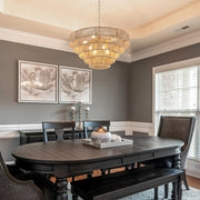 Rustic & Modern Tiered Hemp Rope Boho Chandelier – 20