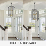 Modern Geometric Pendant Chandelier – 18