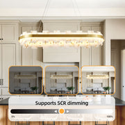 Alabaster Rectangle Chandelier, 46.8