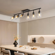 ZEUSFULLY anti-rust iron track light fixtures for bathroom and hallway ceiling