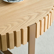 Modern Handcraft Drum Coffee Table – 31.5