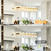 Alabaster Rectangle Chandelier, 46.8
