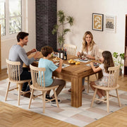 Convertible Board Game Dining Table for 4-6 Players with LED Vault & Storage - Brown