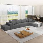 Modular Sectional Sofa No Assembly Design