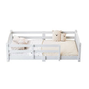 Montessori floor bed for toddlers 04